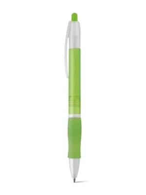 SLIM BK. Stylo à bille en ABS avec antidérapant – Vert clair
