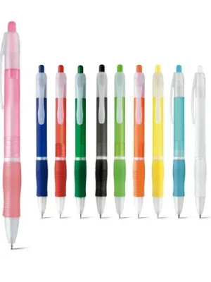 SLIM BK. Stylo à bille en ABS avec antidérapant