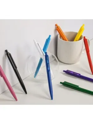 NOLWEN. ABS ballpoint pen with solid glossy finish