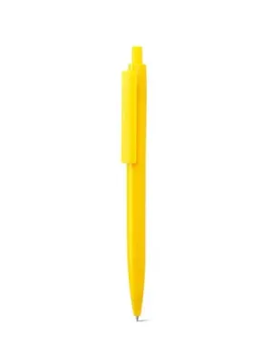 NOLWEN. ABS ballpoint pen with solid glossy finish – Jaune
