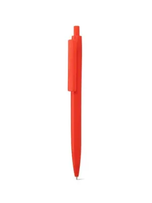 NOLWEN. ABS ballpoint pen with solid glossy finish – Rouge