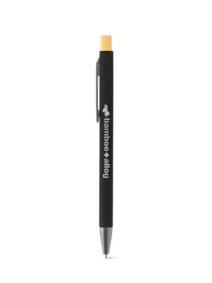 ZYLEN. Ballpoint pen in recycled aluminum (100% rAL), with rubber finish
