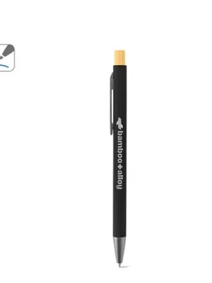 ZYLEN. Ballpoint pen in recycled aluminum (100% rAL), with rubber finish