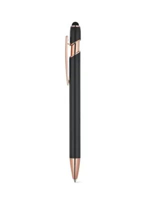 NEIL ROSE. Ballpoint pen made from recycled aluminium (100% rAL), with a matt finish and blue ink