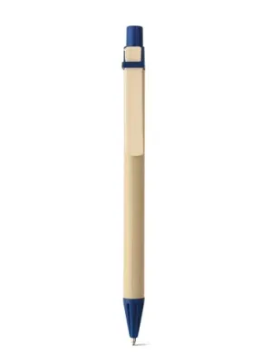 NAIROBI. Kraft paper ball pen with wooden clip