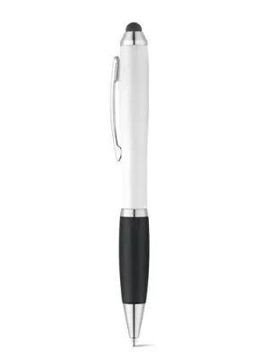 SANS. Stylo avec mécanisme twist et clip en métal – Noir