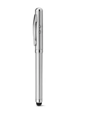 LAPOINT. Multifunction ball pen in metal – Argenté satiné
