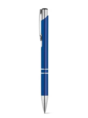 BETA. Stylo en aluminium avec clip – Bleu royal