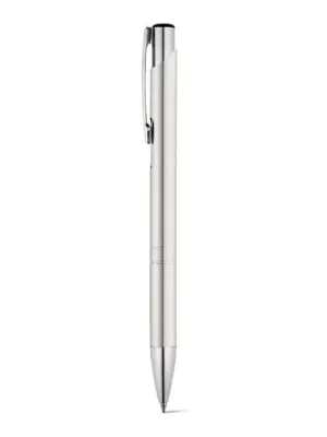 BETA. Stylo en aluminium avec clip – Gris clair