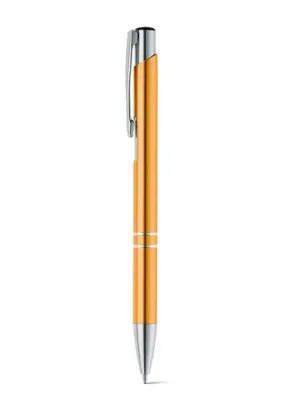 BETA. Stylo en aluminium avec clip – Orange
