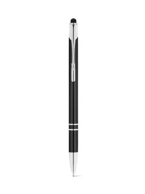 GALBA. Aluminium ball pen with touch tip and clip
