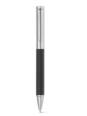 MONTREAL. Metal ball pen with twist mechanism and clip – Noir