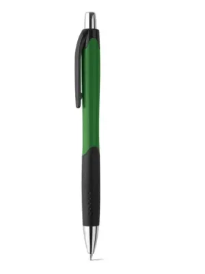 CARIBE. Stylo en plastique avec clip – Vert