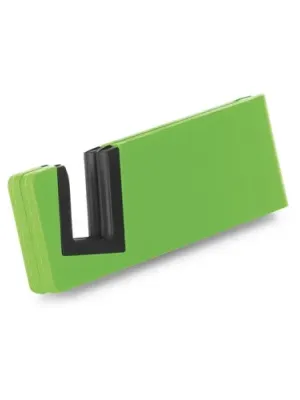 HOOKE. Support pour téléphone portable en ABS et TPR – Vert clair