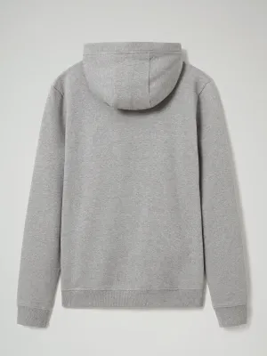 Sweat à capuche Bellyn H – Medium grey melange