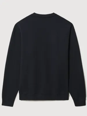 Sweat col rond B-Box – Blu marine