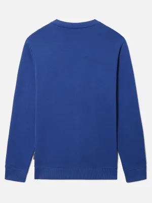 Sweat col rond B-Box – Skydiver blue