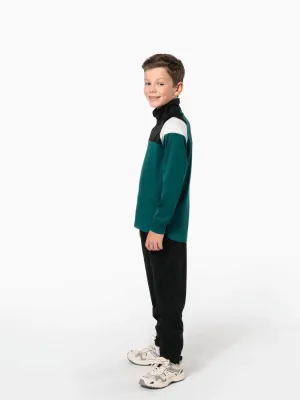 Sweat d'entrainement 1/4 zip enfant