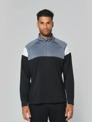 Sweat d'entrainement 1/4 zip unisexe