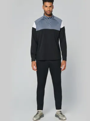 Sweat d'entrainement 1/4 zip unisexe