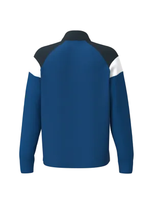 Sweat d'entrainement 1/4 zip unisexe – Dark Royal Blue / Navy