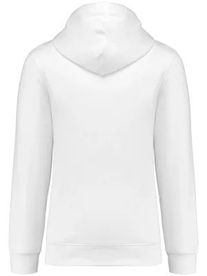 Sweat-shirt à capuche 80/20 unisexe – White