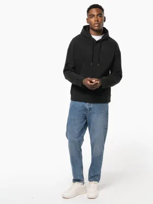 Sudadera con capucha oversize de micropolar reciclada unisex