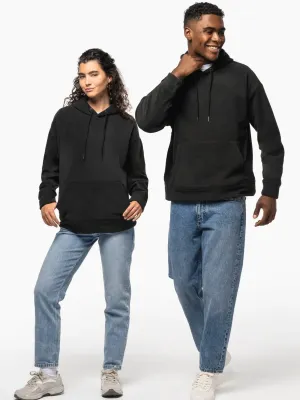 Sudadera con capucha oversize de micropolar reciclada unisex