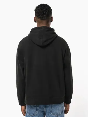 Sudadera con capucha oversize de micropolar reciclada unisex