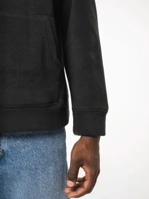 Sudadera con capucha oversize de micropolar reciclada unisex