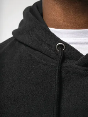 Sudadera con capucha oversize de micropolar reciclada unisex