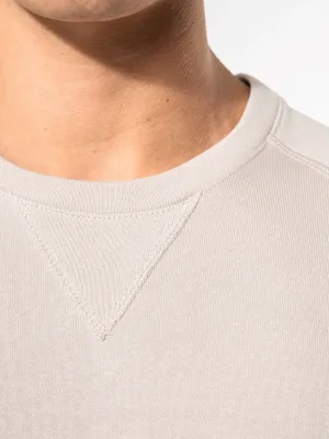 Men's organic cotton crew neck raglan sleeve sweatshirt