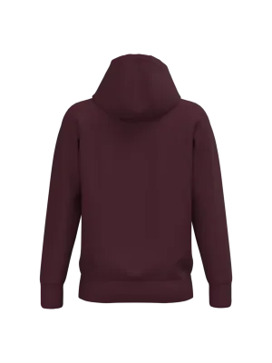 Hooded sweatshirt – Wine