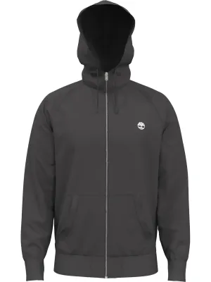 Sudadera con capucha y cremallera Exeter River de hombre – Black