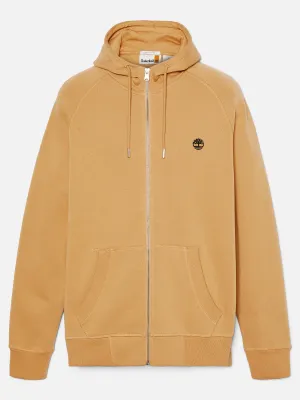 Sudadera con capucha y cremallera Exeter River de hombre – Light Wheat Boot