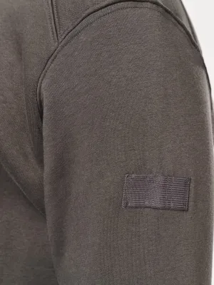 Men's polo neck sweatshirt