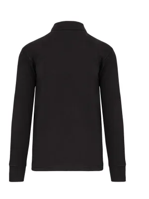Men's polo neck sweatshirt – Dark Grey