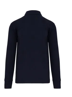 Men's polo neck sweatshirt – Navy