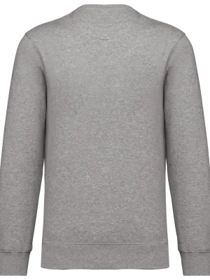 Unisex round neck sweatshirt – Oxford Grey