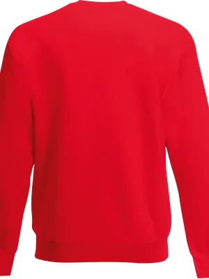 Classic Crew Neck Sweatshirt (62-202-0) – Red