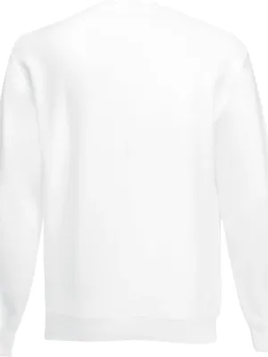 Classic Crew Neck Sweatshirt (62-202-0) – White