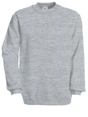 Sweat-shirt col rond – HEATHER GREY
