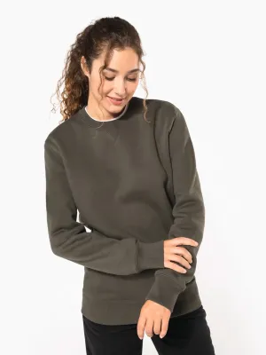 Unisex crew neck sweatshirt