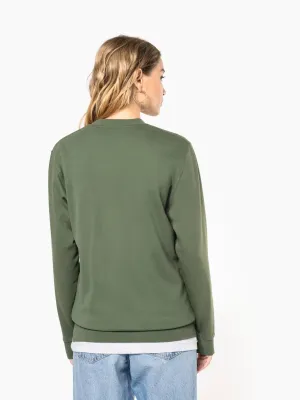 Crew neck sweatshirt