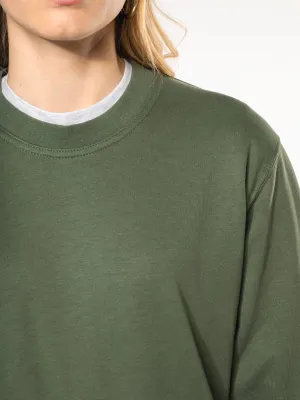 Crew neck sweatshirt