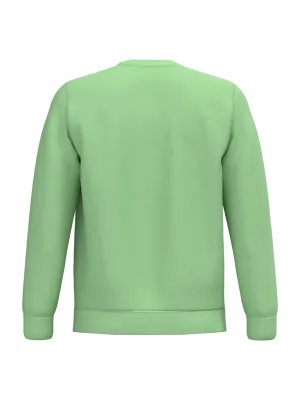 Crew neck sweatshirt – Apple Green