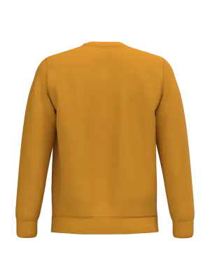 Crew neck sweatshirt – Dark Mustard