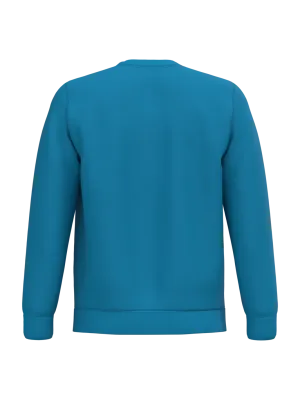 Crew neck sweatshirt – Tropical Blue