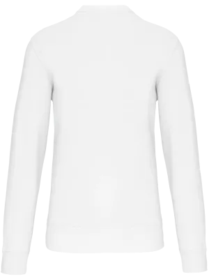 Unisex crew neck sweatshirt – White