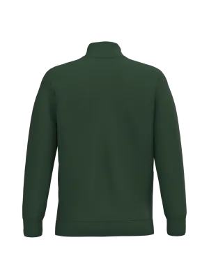 Zip neck sweatshirt – Forest Green